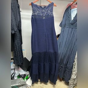 Formal Navy Blue Dress